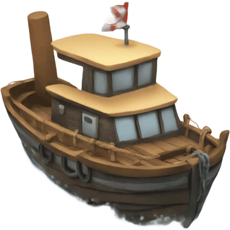 Wrong boat emoji