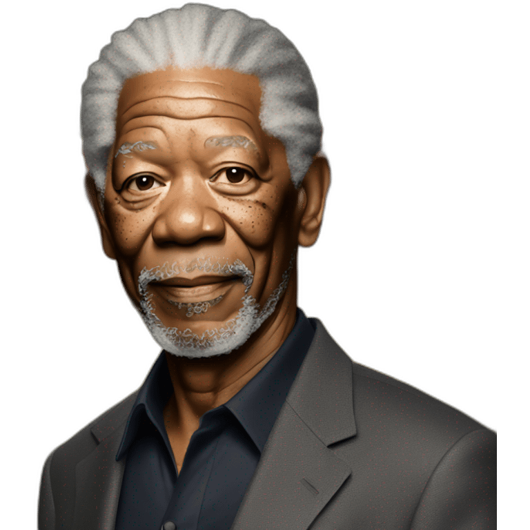 morgan freeman with Dragon's wings emoji