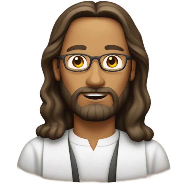 Jesus Christ elementary school teacher emoji