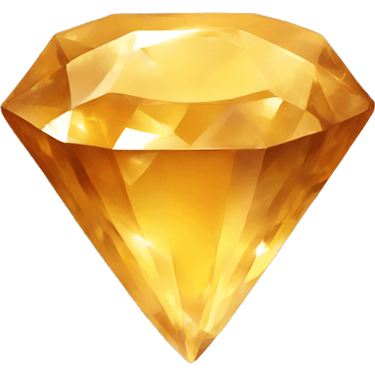 Citrine gem emoji