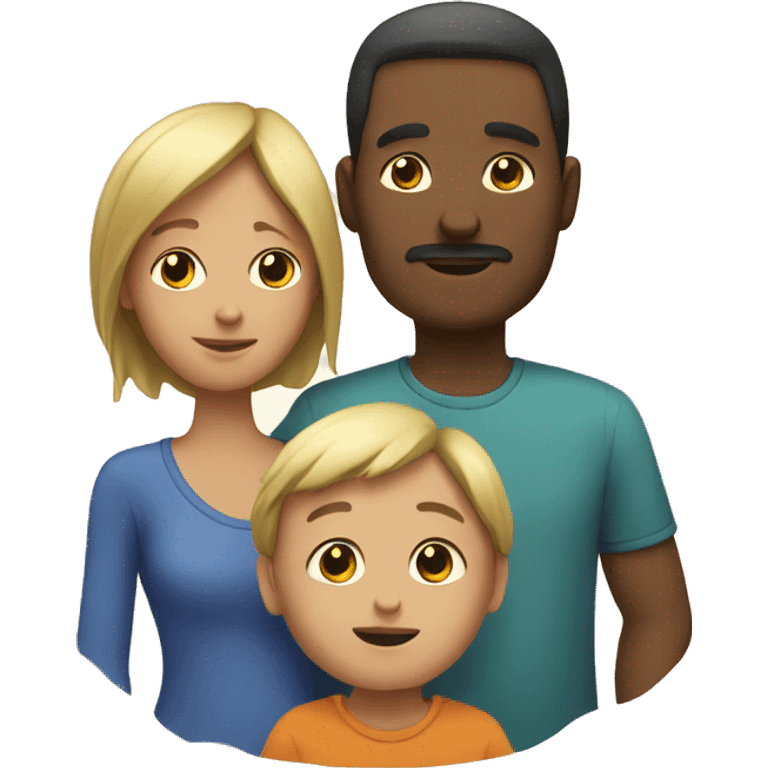 parents with their child emoji