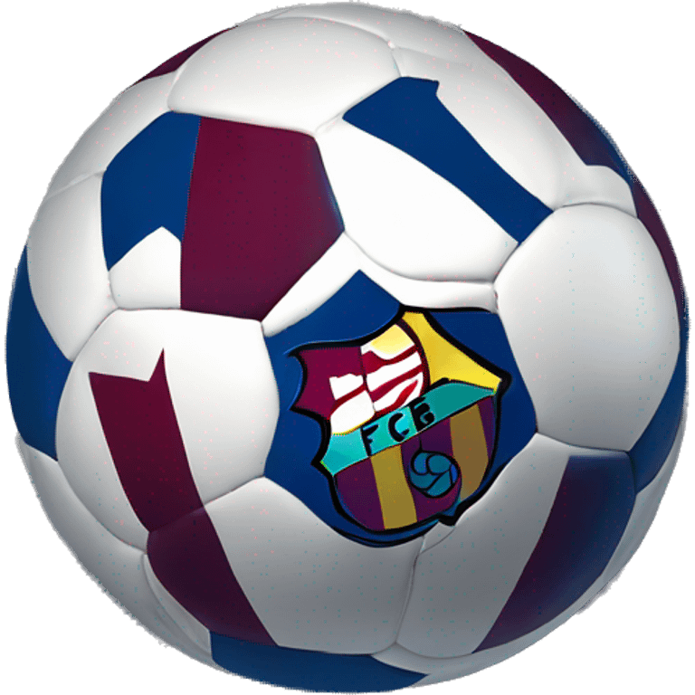 Fc Barcelona logo emoji