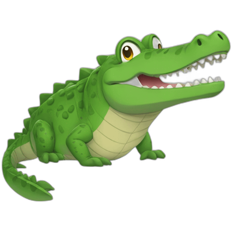 Anime crocodile emoji