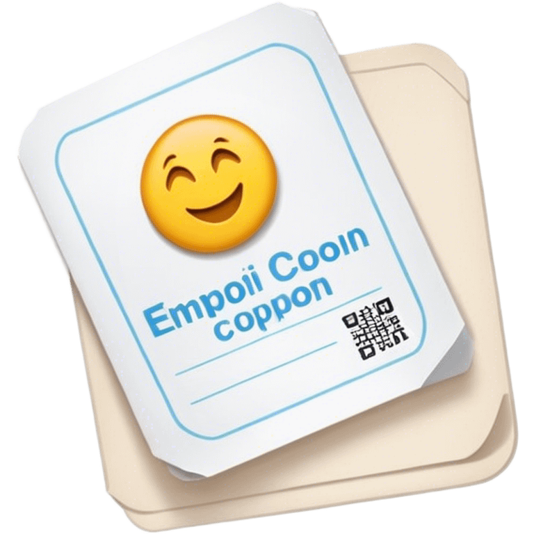 coupon emoji