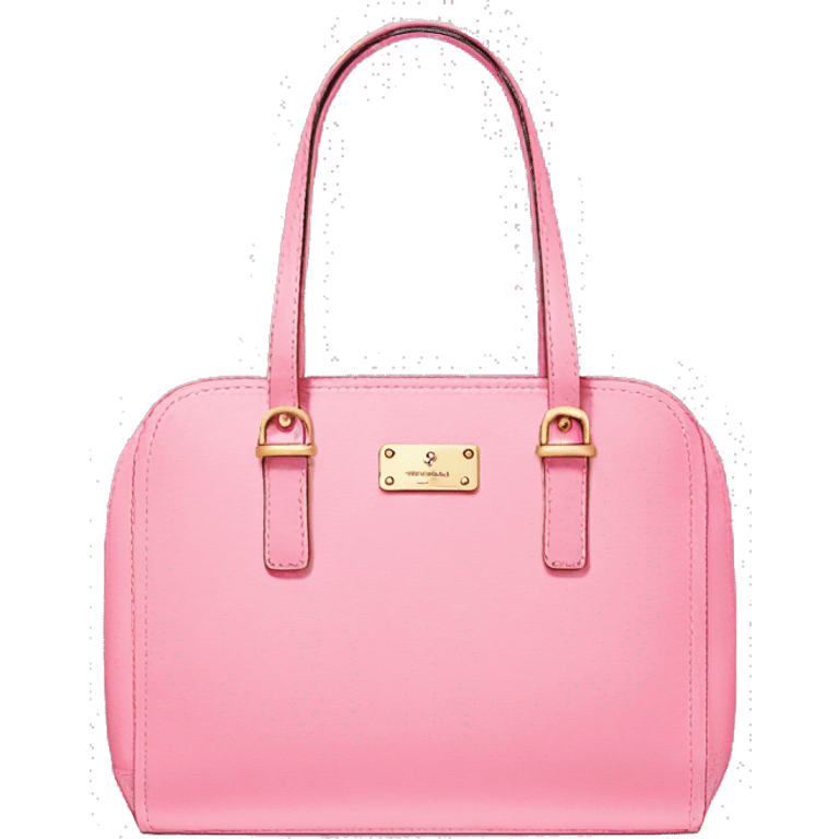 Pink Kate Spade purse emoji