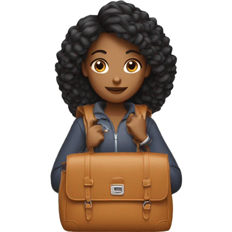 GIRLWITHCOOLEGE BAG emoji