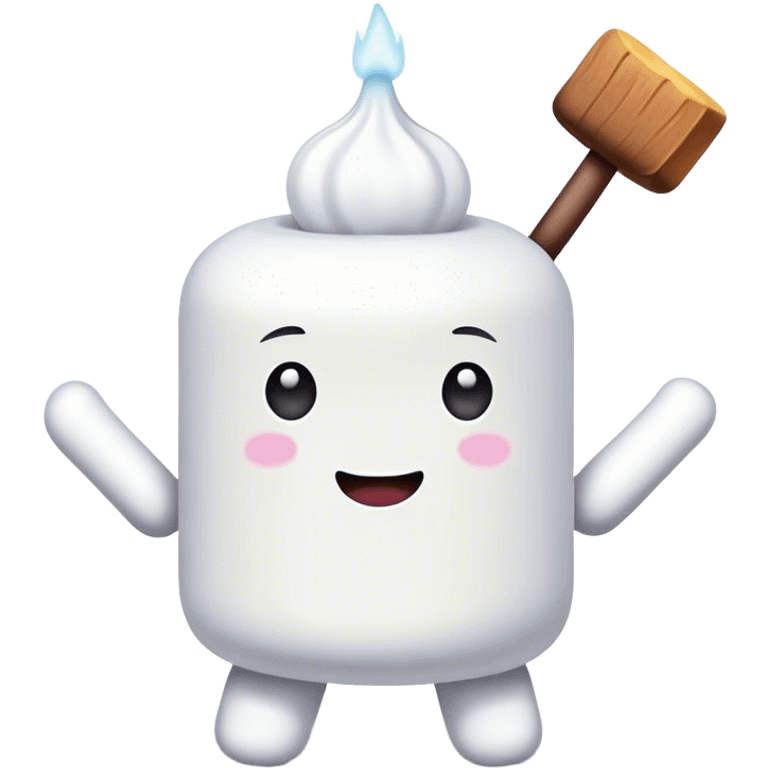 Marshmallow person emoji