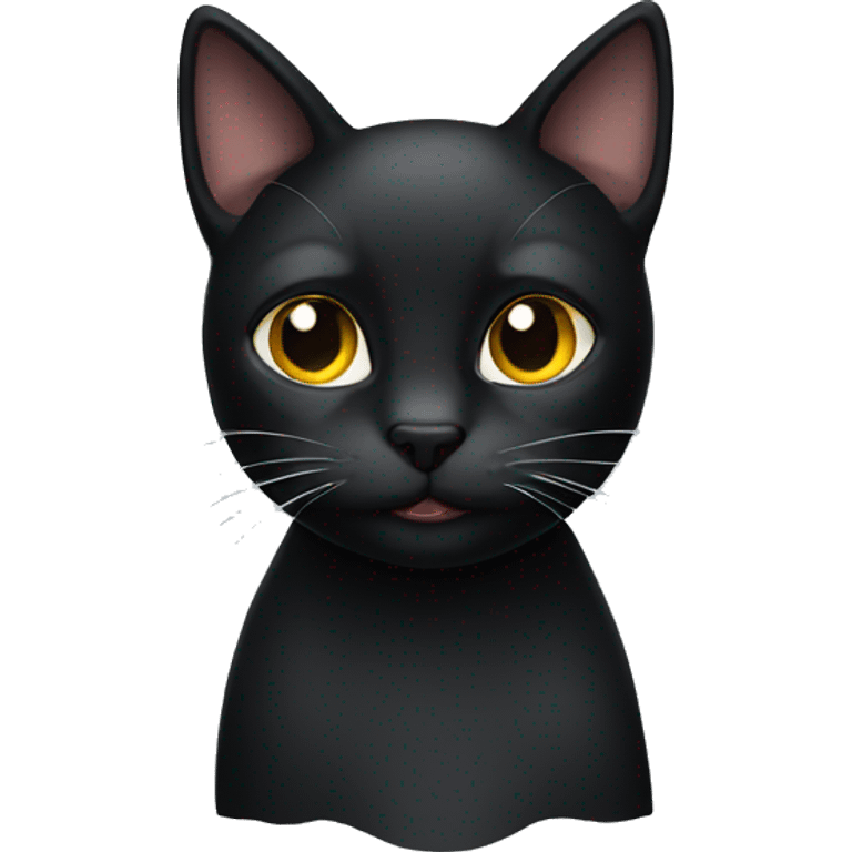 Black cat emoji