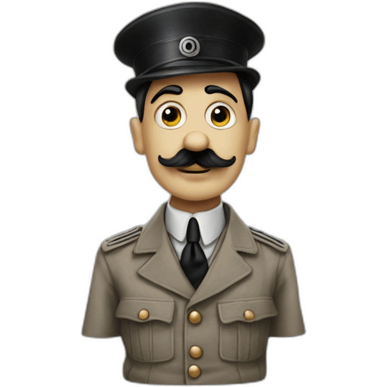 charlie chaplin as hitler emoji