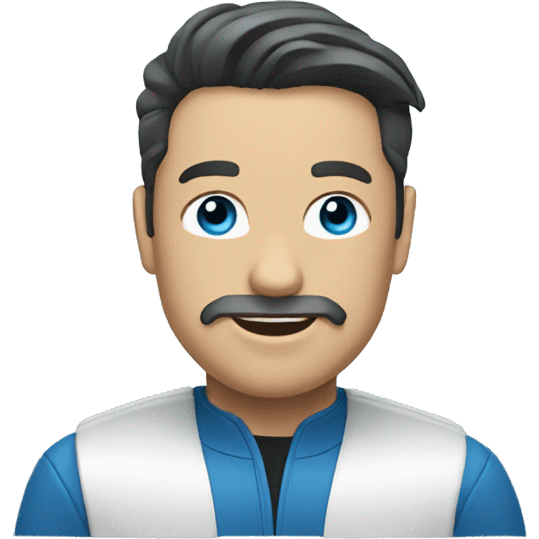 blue tesla emoji