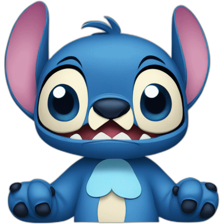 Stitch Disney doigts emoji