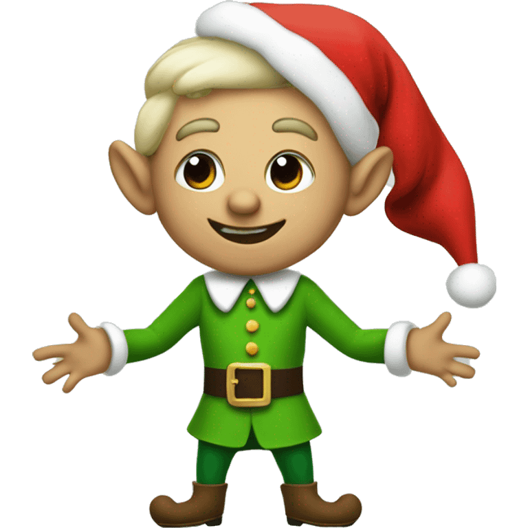 christmas elf doink emoji