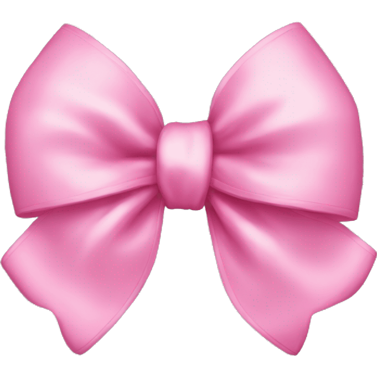 Pink bow emoji