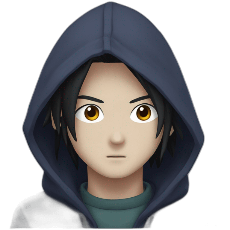 madara uchiha with hoddie emoji