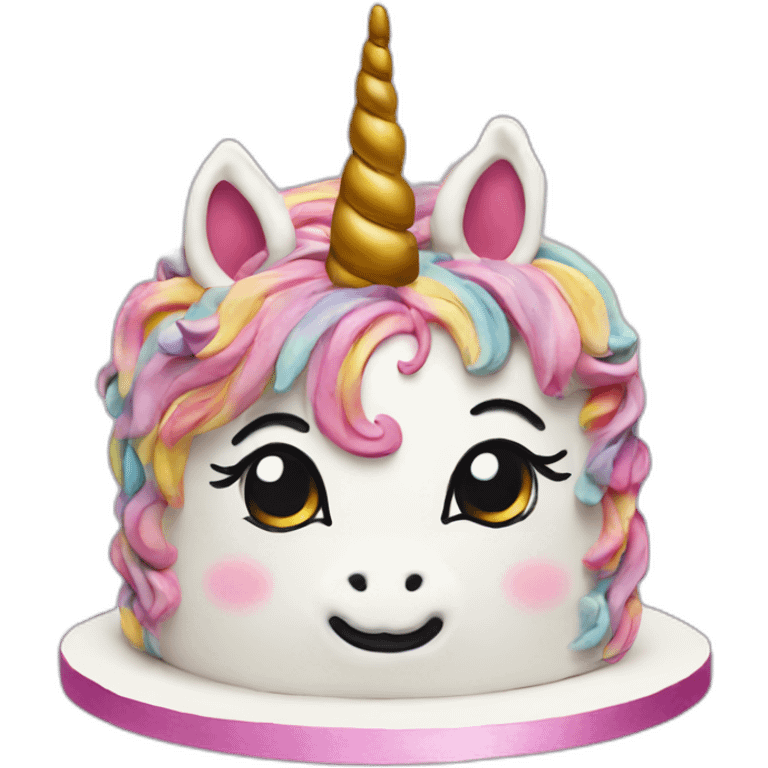 unicorn-cake emoji