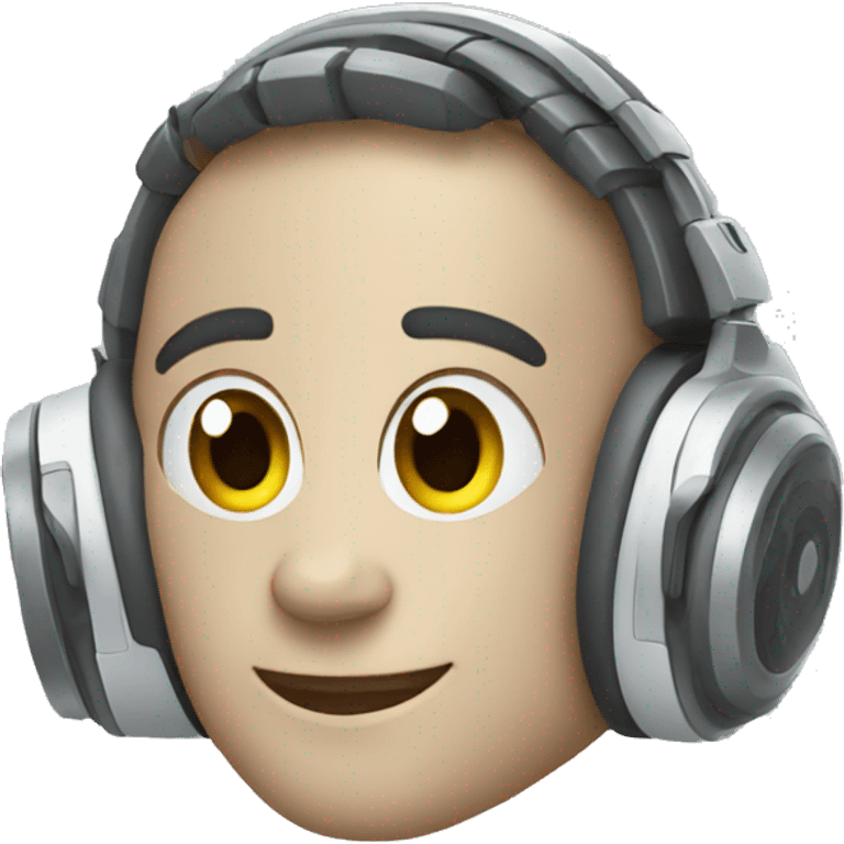 artificial Intelligence Headphones emoji