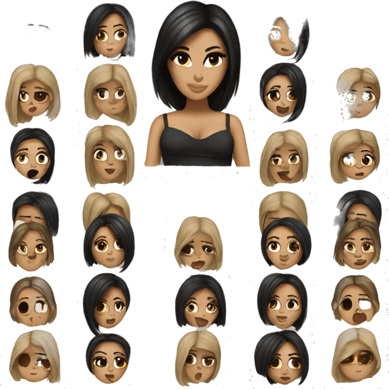 Kim kardashion emoji