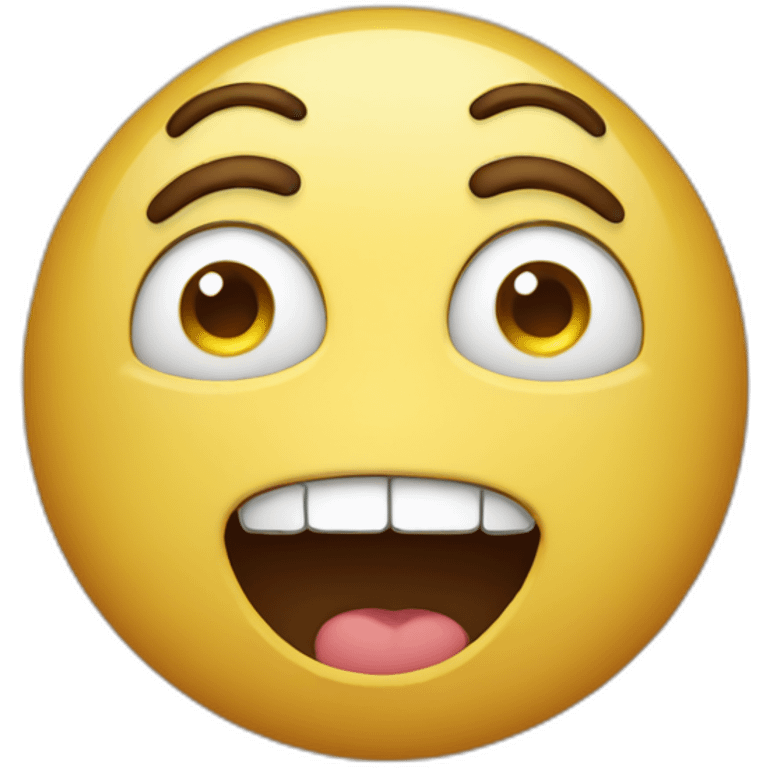 Emoji trying not to laugh emoji