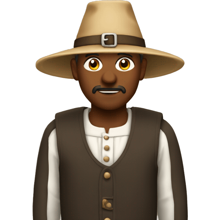 Thanksgiving pilgrim emoji