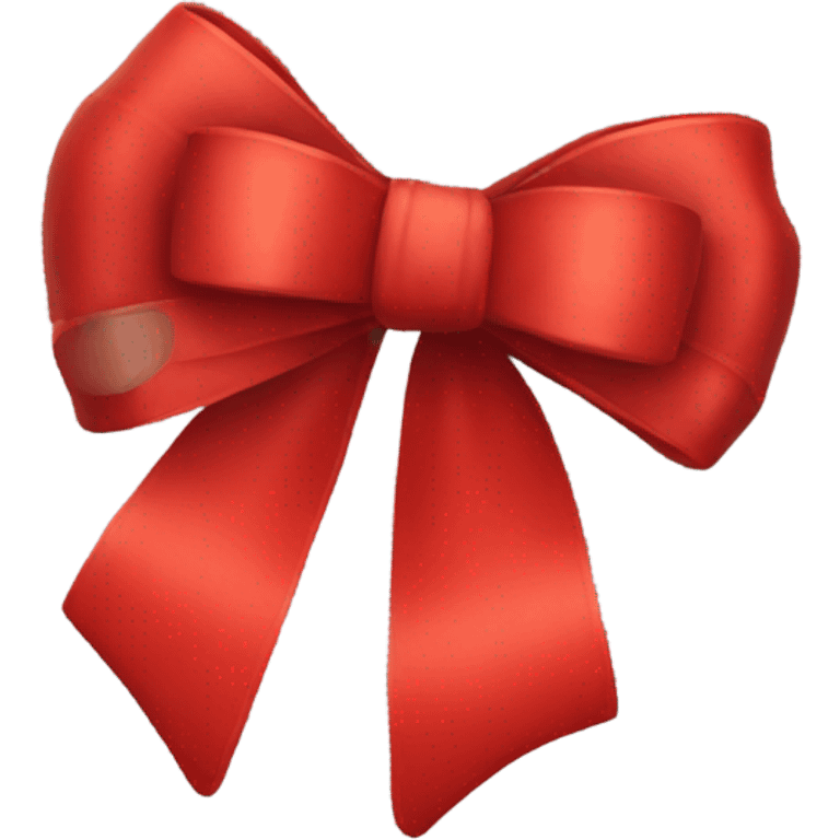 Red bow emoji