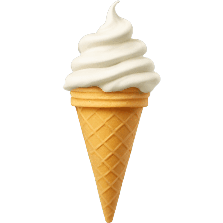 ice cream soft serve emoji