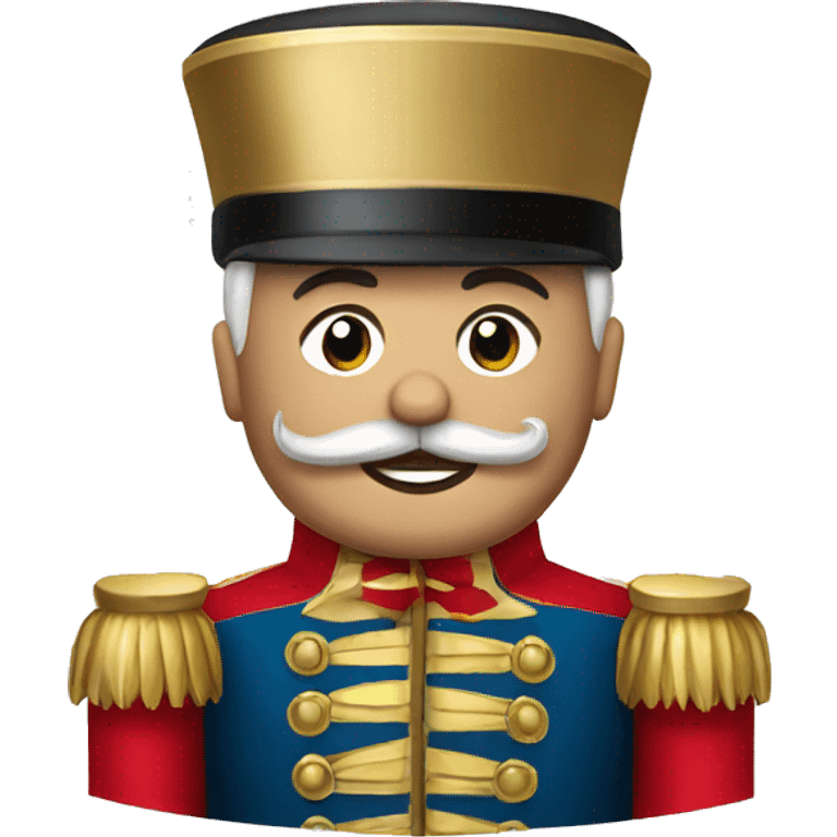 A nutcracker emoji