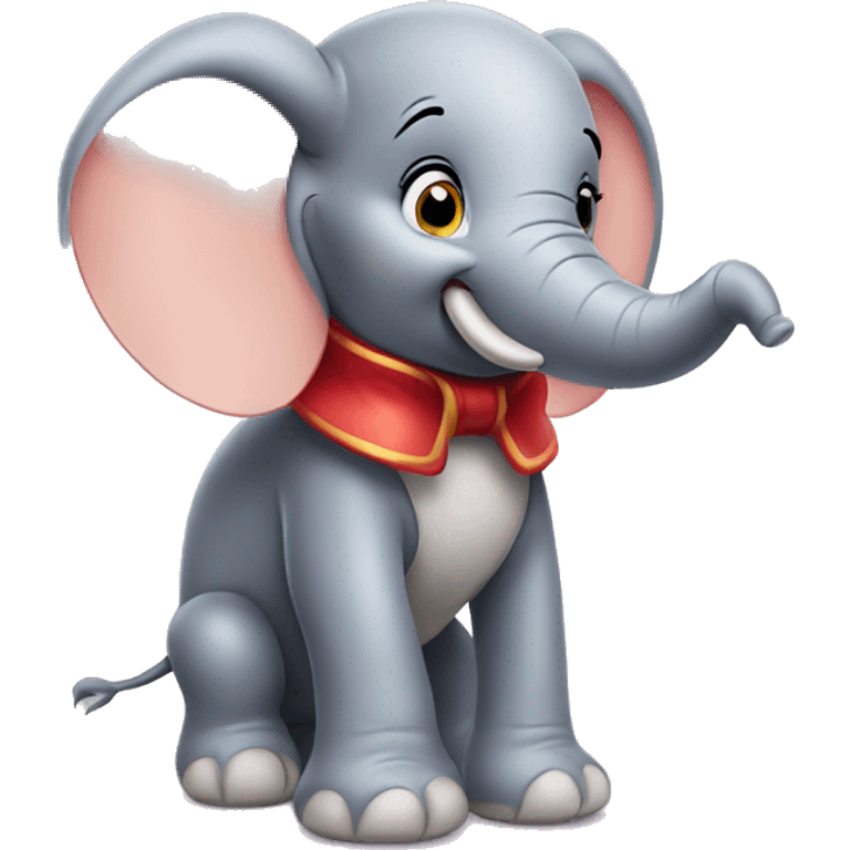 disney character dumbo the elephant stuff toy emoji