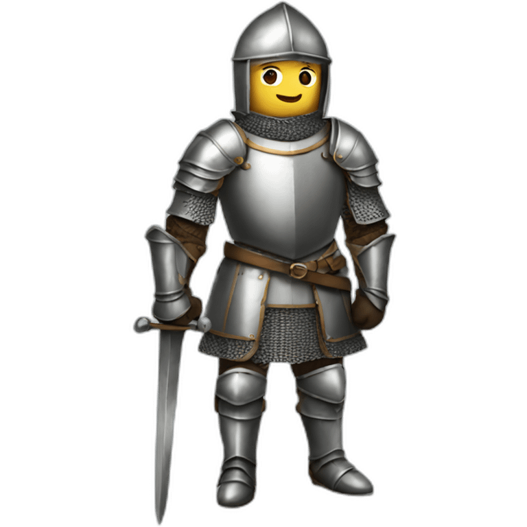 Medieval knight emoji