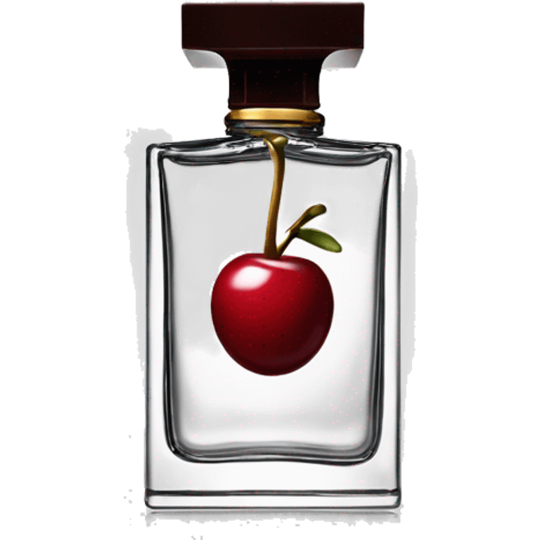 Iconic tom ford square Perfume bottle lost cherry  emoji