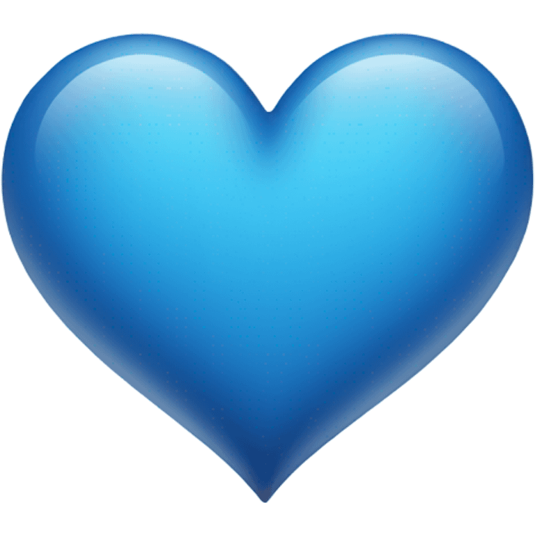 blue heart  emoji