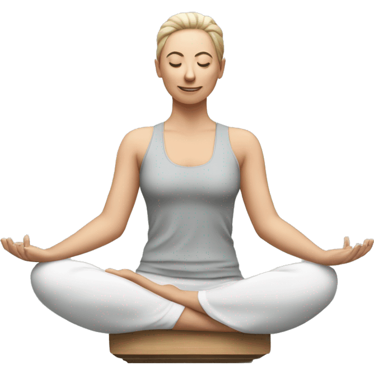 The reformer simulator for yoga  emoji