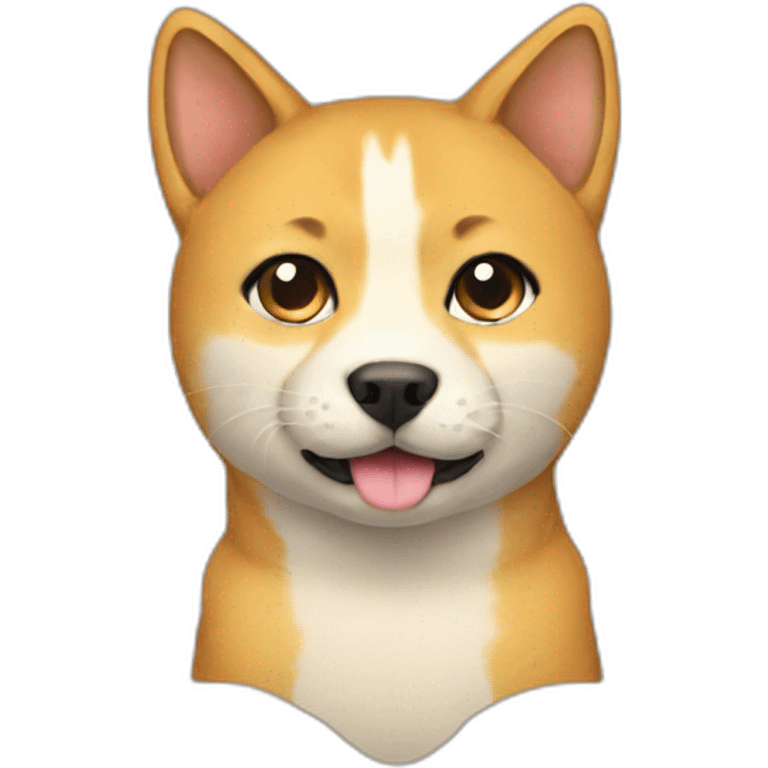 Cat doge emoji