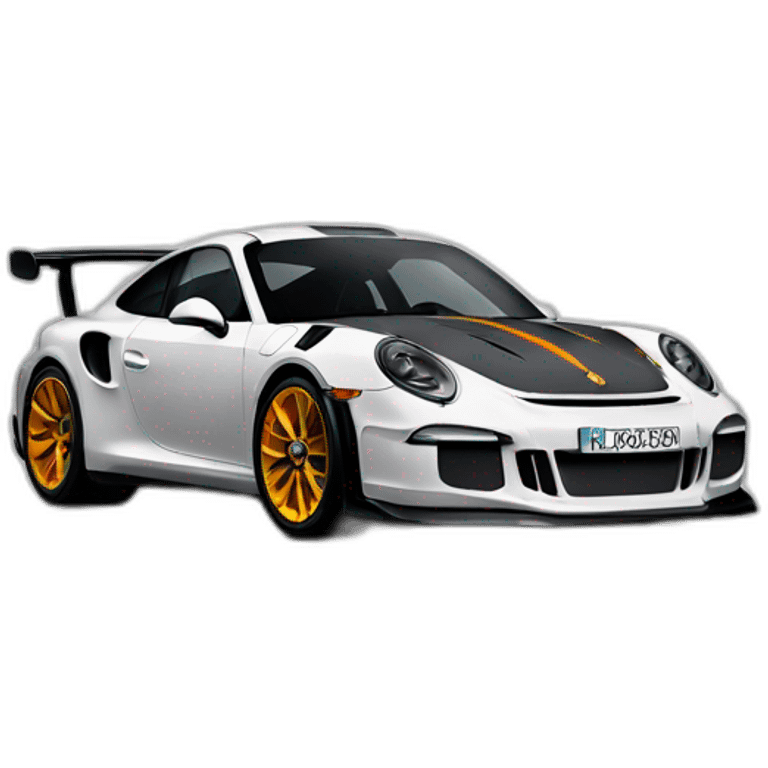 Porsche GT3 rs emoji