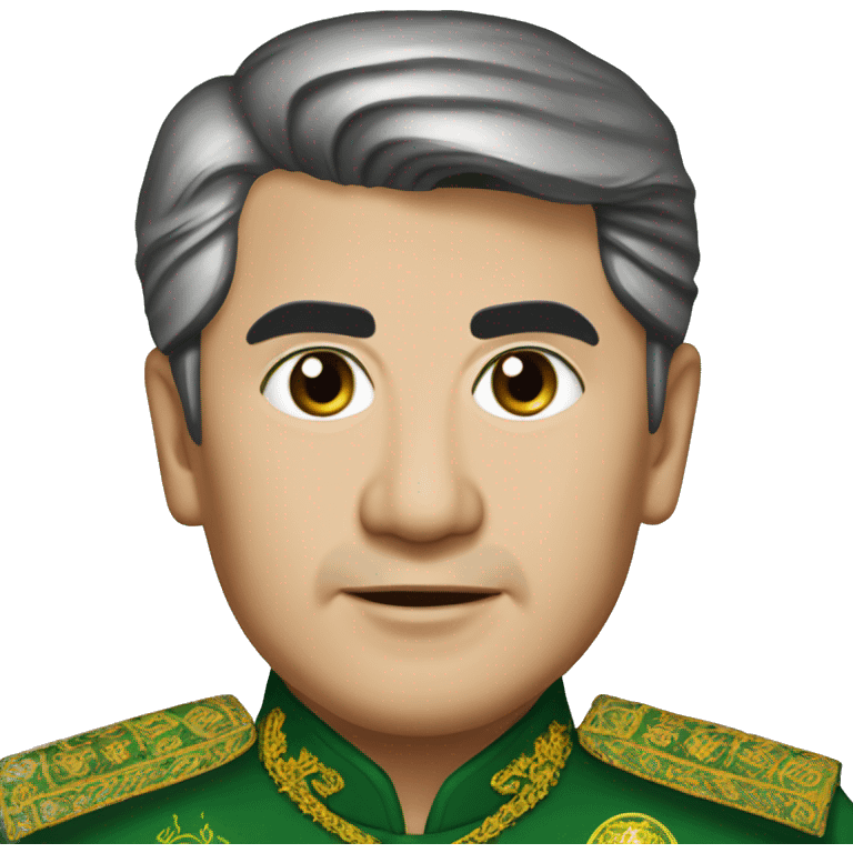 Saparmurat Niyazov president Turkmenistan emoji