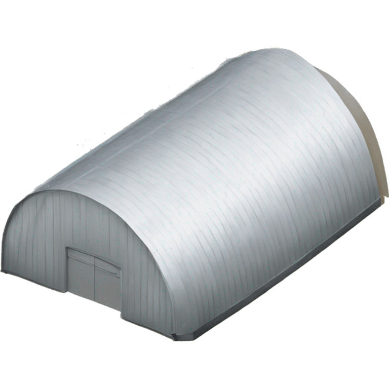 Silver Quonset emoji