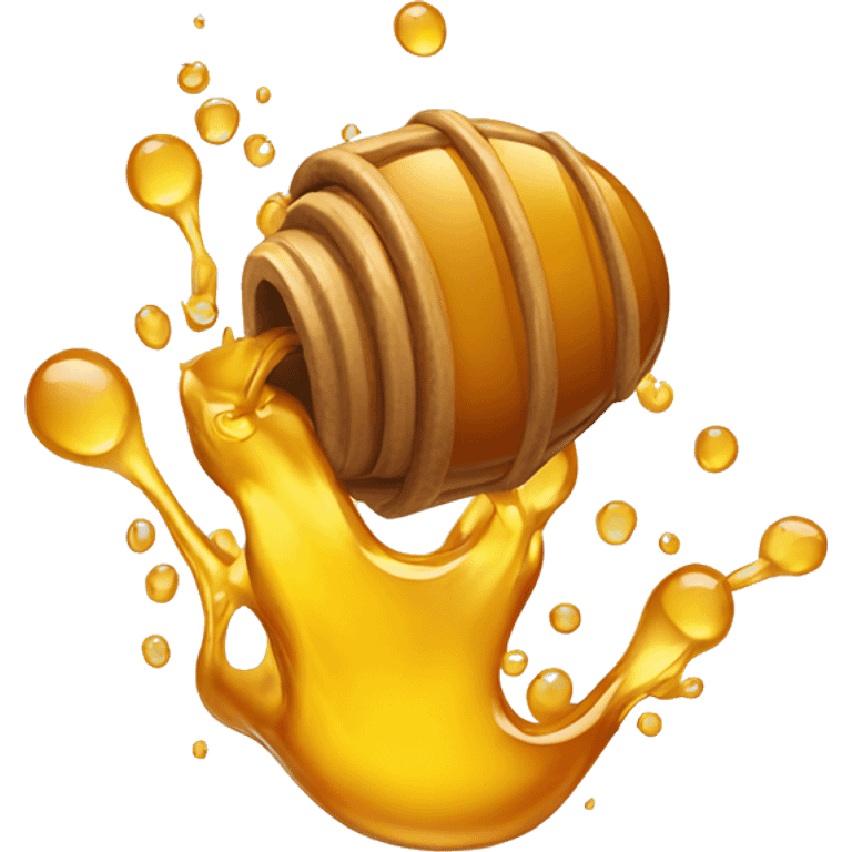 Splash of honey emoji