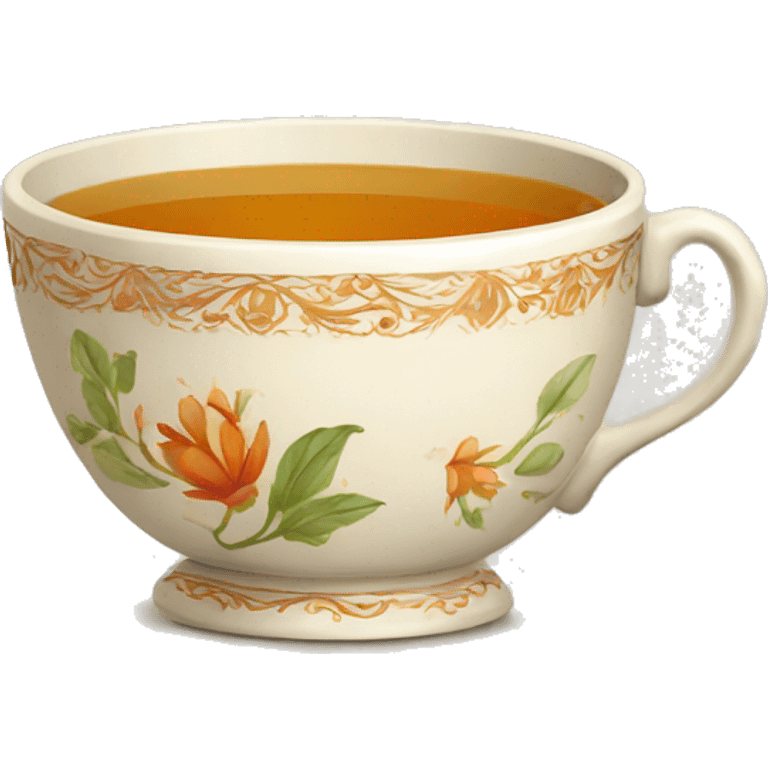 vintage tea indian cup emoji