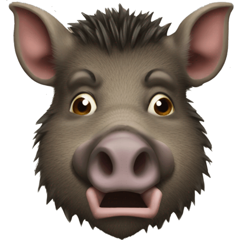 Wild boar emoji