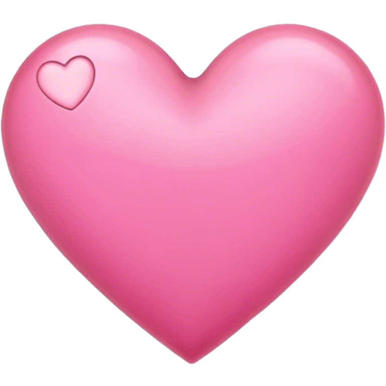 Pink heart emoji