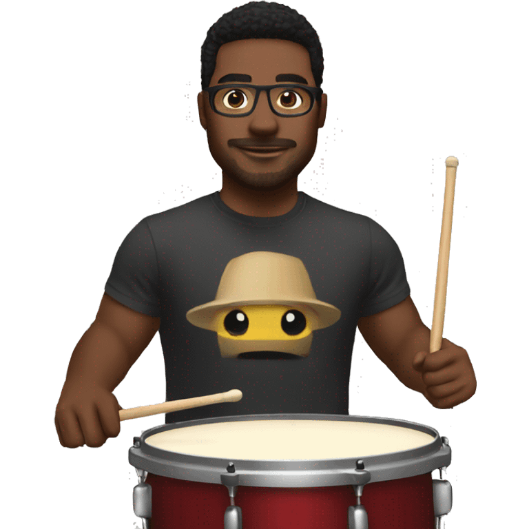 Me playing drums emoji