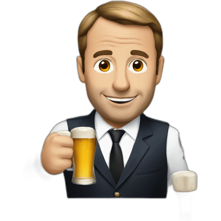 Beers Macron emoji