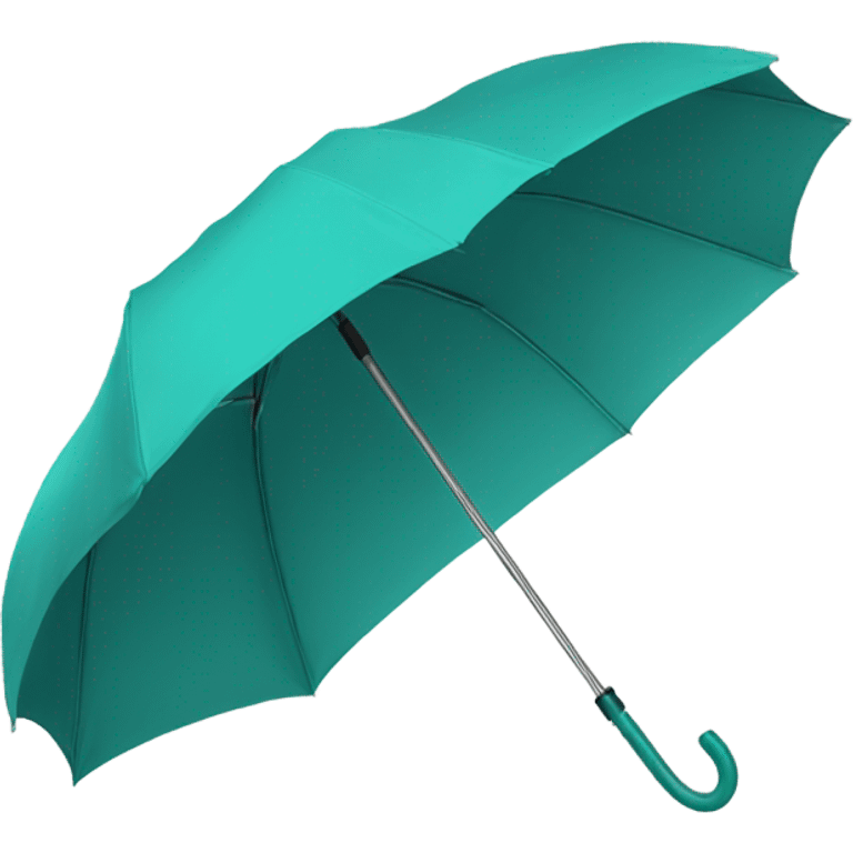 Teal umbrella  emoji