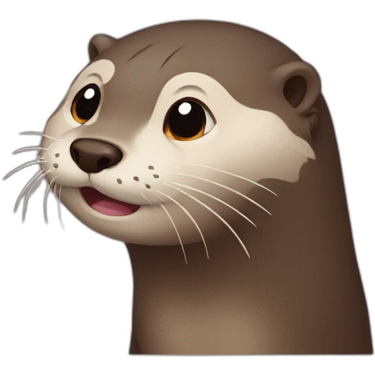 crying otter emoji