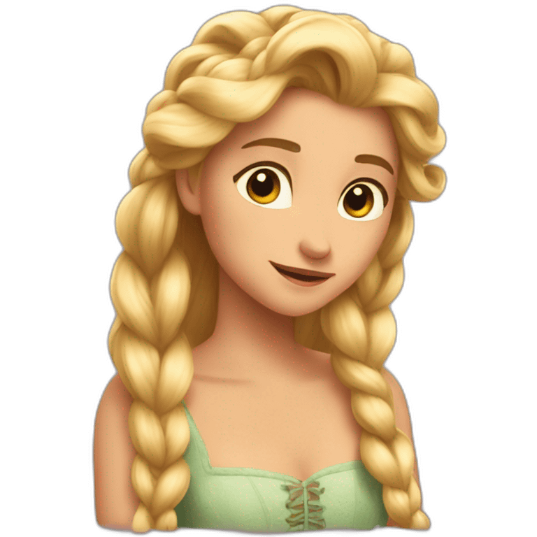 raiponce emoji