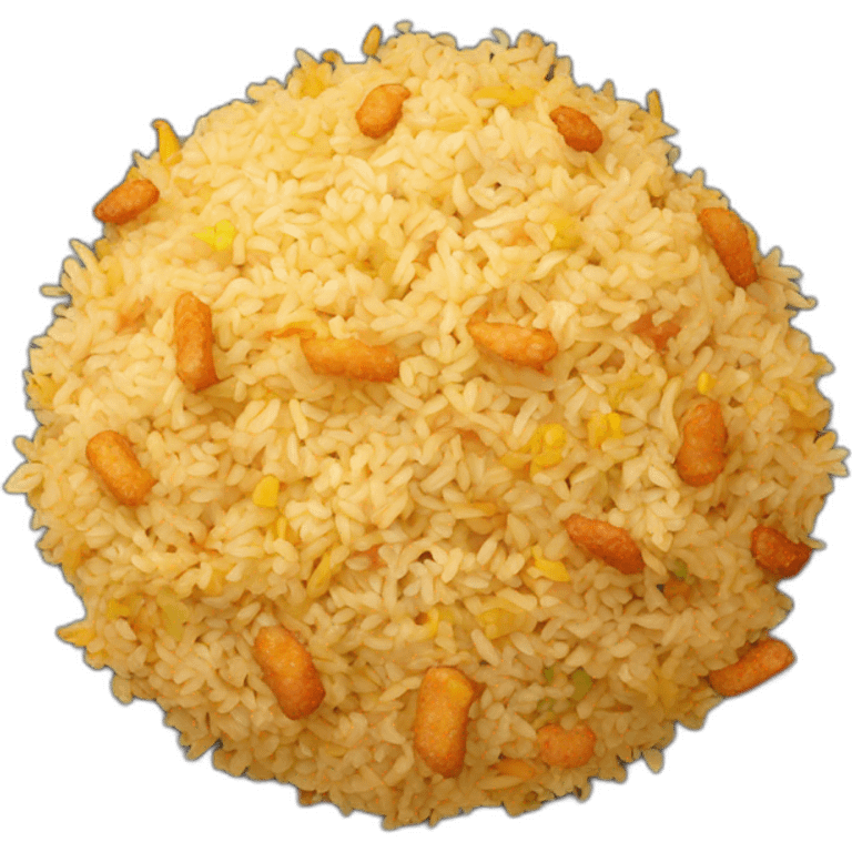 Fried-rice emoji