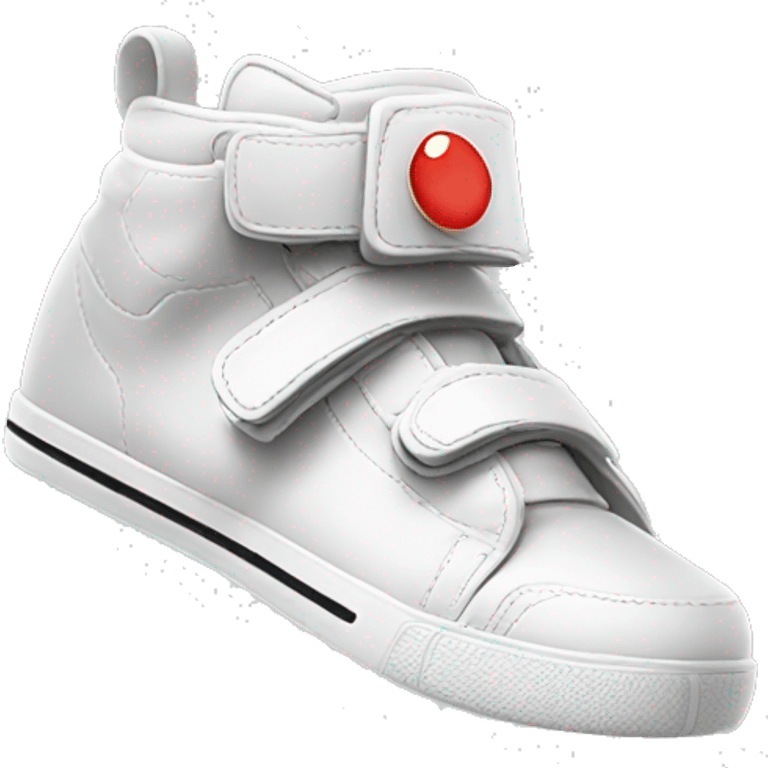 sneakers with velcro hook and loop fastener emoji