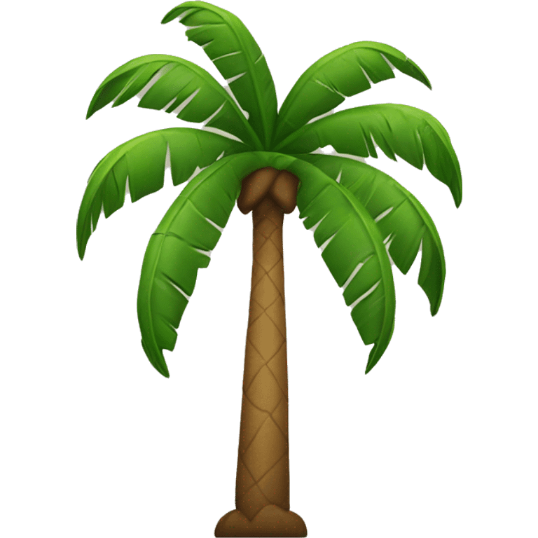 Palm Tree with Speaking Head emoji