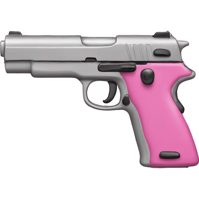 pink gun  emoji