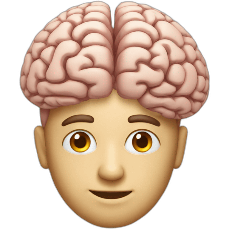 brain man emoji