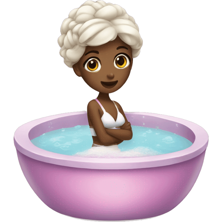 girly spa emoji